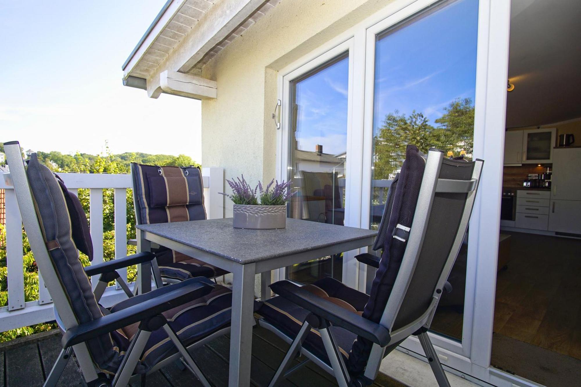 Balkon, Gratis Nutzung Vom Ahoi Erlebnisbad Und Sauna In Sellin- Meeresblick Fewo 59 Gohren Bagian luar foto